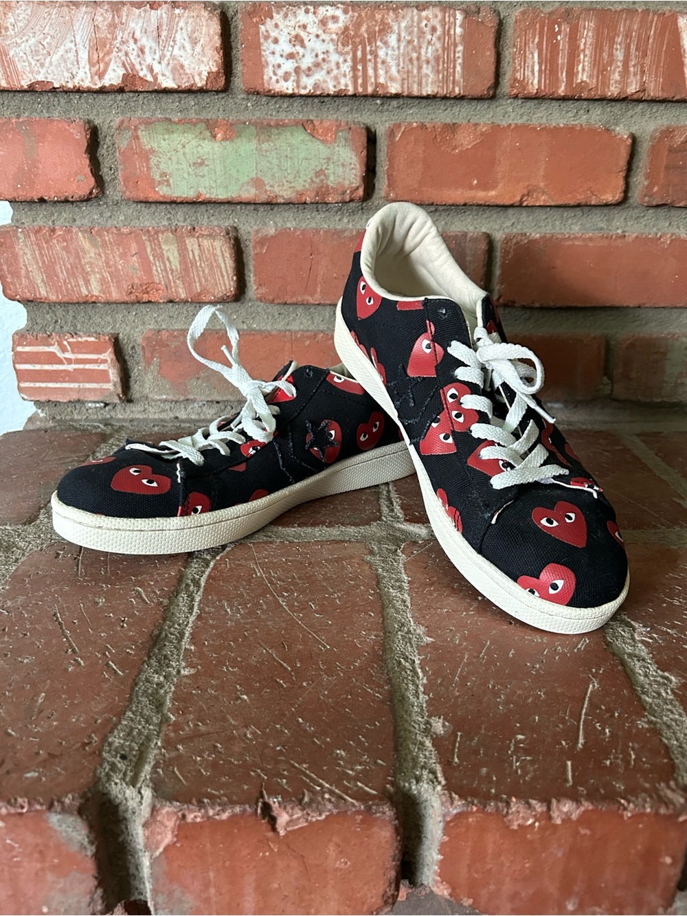 Converse x PLAY Comme Des Garcons Pro Low Sneakers Sz 10.5 Women’s